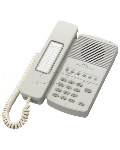 Мастер-станция аналоговая для коммутатора N-8400RS TOA N-8410MS Y в Петропавловске-Камчатском Системы оповещения и трансляции TOA Pintop.ru