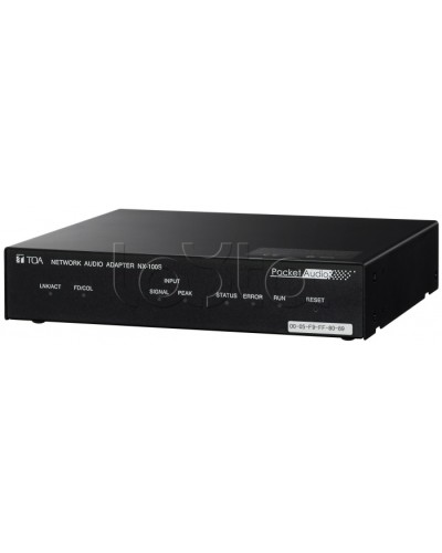Шлюз передачи аудио, управляющих сигналов через сеть TOA NX-100S W в Петропавловске-Камчатском Системы оповещения и трансляции TOA Pintop.ru