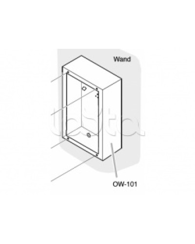 Коробка накладная TOA OW-101 в Петропавловске-Камчатском Аксессуары для СОУЭ Pintop.ru