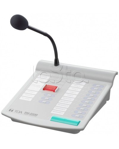 Панель микрофонная TOА RM-200M S в Петропавловске-Камчатском Системы оповещения и трансляции TOA Pintop.ru