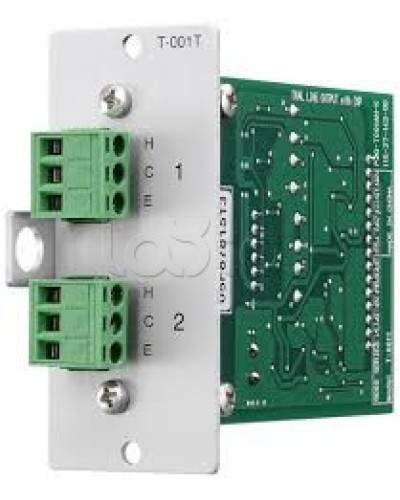 Модуль выходной 2-mic/line с DSP-процессором TOA T-001T в Петропавловске-Камчатском Системы оповещения и трансляции TOA Pintop.ru