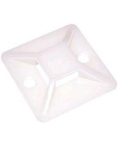 Площадка самоклеящаяся под стяжку, 25х25 мм, белая (100шт.уп) TWT-CV-ATM25 в Петропавловске-Камчатском Коммутационные изделия Pintop.ru