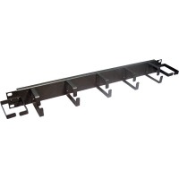 Органайзер кабельный 19" 1U 5 колец+2 боковых TWT TWT-ORG1U-5V2H