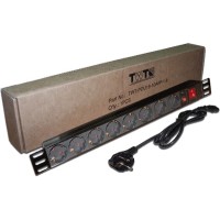Блок розеток 19" 1U TWT TWT-PDU19-10A8P-3.0