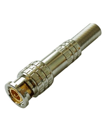 Коннектор Tantos РАЗЪЕМ TS BNC штекер под винт с пружиной, металл в Петропавловске-Камчатском Коннекторы Pintop.ru