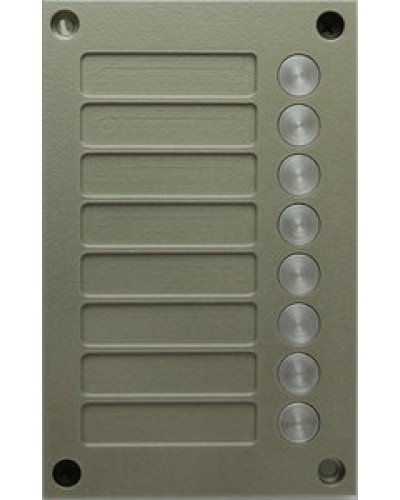 Панель кнопочная Vizit BS-424-8 в Петропавловске-Камчатском Блоки вызова многоабонентные Pintop.ru