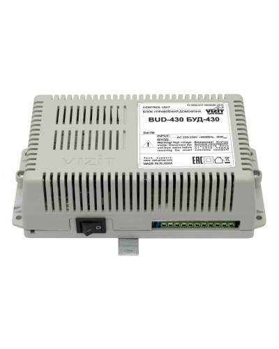 Блок управления Vizit БУД-430S в Петропавловске-Камчатском Блоки управления многоабонентные Pintop.ru
