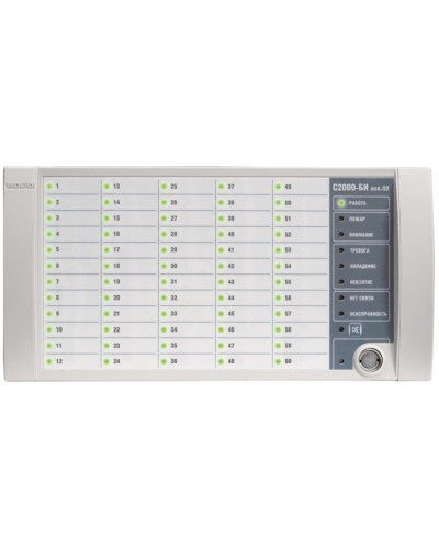 Блок индикации Болид С2000-БИ исп.02 в Петропавловске-Камчатском Охранно-пожарное оборудование Pintop.ru