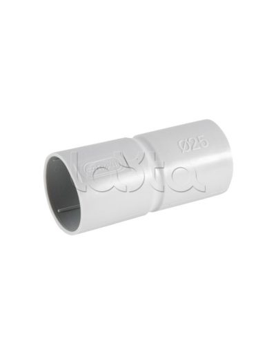 Муфта для аспирационной системы D25мм, АБС, цвет серый Ecoplast (49525-50GR) в Петропавловске-Камчатском Пожарные извещатели Pintop.ru