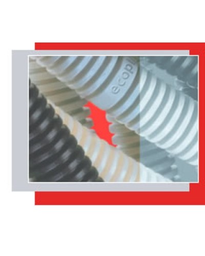 Труба гофр. ПВХ 16 мм (100 м) Экопласт (10016) в Петропавловске-Камчатском Труба гофрированная Pintop.ru