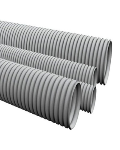 Труба ПВХ гофрир. легкая, диам 50мм Экопласт 10050 в Петропавловске-Камчатском Труба гофрированная Pintop.ru