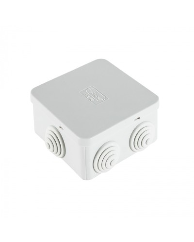 Коробка распределительная о/п, для монтажного пистолета 85х85х50, без галогена, 6 вых, IP44 (44066HF) в Петропавловске-Камчатском Распределительные коробки Pintop.ru