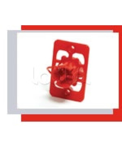 Втулка концевая для заливки в бетон 20/32мм (красный) Экопласт 44608 в Петропавловске-Камчатском Крепежные изделия Pintop.ru