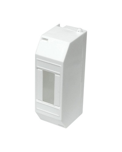 Щиток наружный для автоматических выключателей под 1-2 модуля (белый) Экопласт 44917 в Петропавловске-Камчатском Боксы для автоматов Pintop.ru