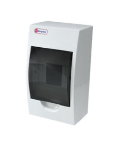 Шкаф настенный с дверцей, 6 модулей, IP40 Экопласт 46106 в Петропавловске-Камчатском Боксы для автоматов Pintop.ru