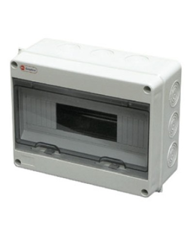 Шкаф настенный, 18 модулей, IP65 Экопласт 46418 в Петропавловске-Камчатском Боксы для автоматов Pintop.ru