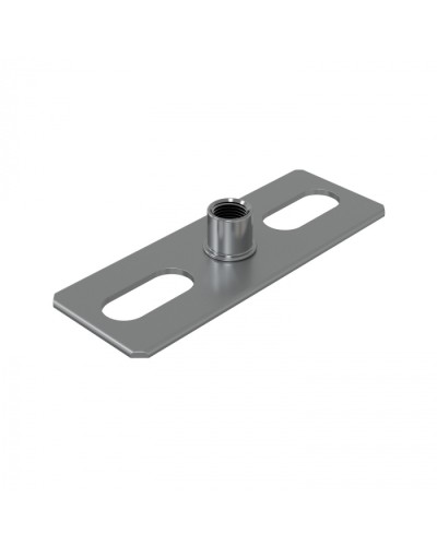 Пластина опорная с гайкой М8 (1уп=150шт) Экопласт (59920) в Петропавловске-Камчатском Аксессуары для лотков Pintop.ru