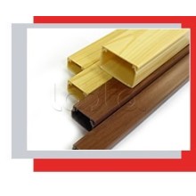 Миниканал 16x16 серия MEX (коричневый) Экопласт 77002В-2