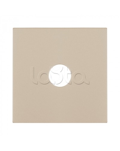 Накладка розетки TV (шампань) LK80 Экопласт (845106-1) в Петропавловске-Камчатском Розетки компьютерные и телефонные Pintop.ru