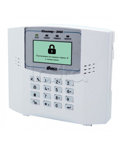 Устройство оконечное объектовое Элеста Юпитер-2444 (УОО Юпитер-4 IP/GPRS, ЖК-экран) в Петропавловске-Камчатском Приемно-контрольные приборы Pintop.ru