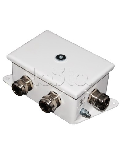 Коробка монтажная огнестойкая Гефест КМ-О (12к)-IP66-d, четыре ввода 120х80х68 в Петропавловске-Камчатском Распределительные коробки Pintop.ru