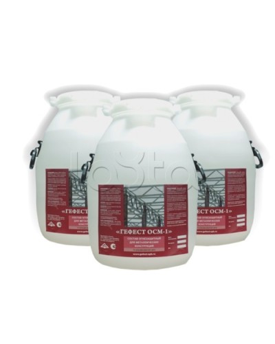 Cостав огнезащитный для металлических конструкций Гефест ОСМ-1 в Петропавловске-Камчатском Огнезащитные краски Pintop.ru