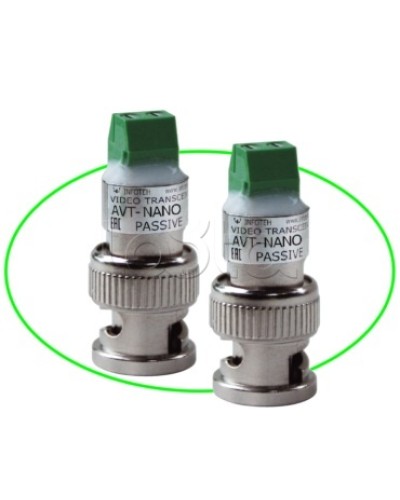 Комплект пассивных приемопередатчиков ИНФОТЕХ AVT-Nano Passive XL в Петропавловске-Камчатском Видеоусилители, Модуляторы, Делители Pintop.ru