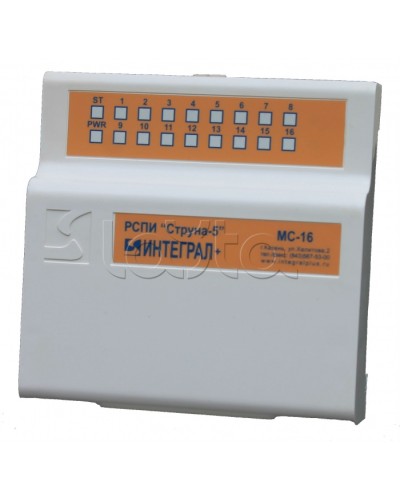 Модуль сопряжения Интеграл + МС 16-А в Петропавловске-Камчатском Приемно-контрольные приборы Pintop.ru