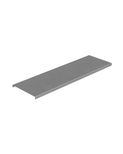 Крышка лотка 200х1,0 L2000 мм ПЛЮС INOX304 КМ-Профиль (KLplus200-1.0-2000 INOX304) в Петропавловске-Камчатском Аксессуары для лотков Pintop.ru