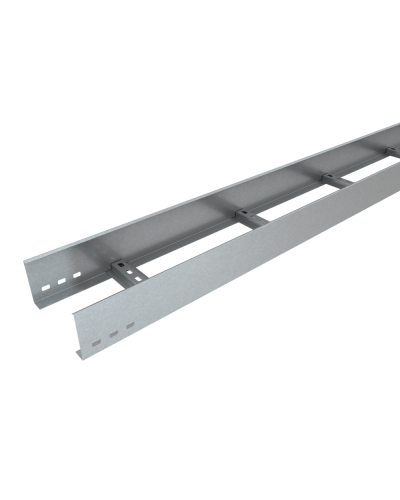 Лоток лестничный 100х600х1,2 L2000 мм HD85 КМ-профиль (LL100-600-1.2-2000 HD85) в Петропавловске-Камчатском Кабельные лотки Pintop.ru