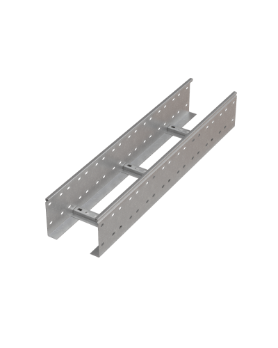 Лоток лестничный 150х200х1,2 L3000 мм HD85 N КМ-профиль (LL150-200-1.2-3000 HD85 N) в Петропавловске-Камчатском Кабельные лотки Pintop.ru