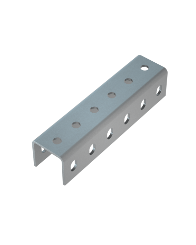 Соединитель усиленного швеллера 50х50х4,0 мм HD85 КМ-профиль (SLPU50-50 HD85) в Петропавловске-Камчатском Аксессуары для лотков Pintop.ru