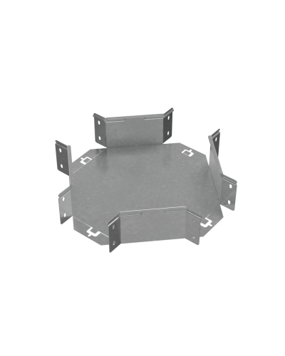 Х-разветвитель 100х150 мм ПЛЮС КМ-Профиль (XDplus100-150) в Петропавловске-Камчатском Аксессуары для лотков Pintop.ru