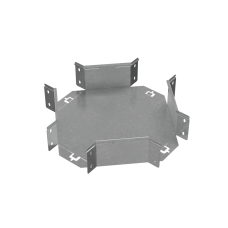 Х-разветвитель 100х150 мм "ПЛЮС" INOX304 КМ-Профиль (XDplus100-150 INOX304)