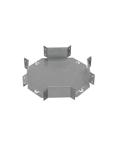 Х-разветвитель 100х200 мм ПЛЮС КМ-Профиль (XDplus100-200) в Петропавловске-Камчатском Аксессуары для лотков Pintop.ru