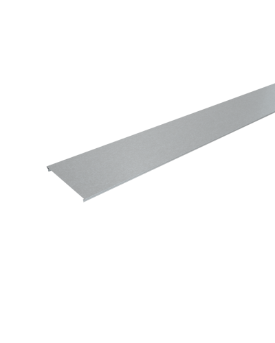 Крышка лестничного лотка 100х0,8 L2500 мм HD КМ-Профиль (KLL100-0.8-2500 HD) в Петропавловске-Камчатском Аксессуары для лотков Pintop.ru