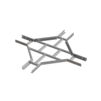 Х-разветвитель лестничный 50х150х1,5 мм HD85 N КМ-профиль (LXD50-150-1.5 HD85 N)