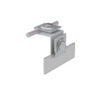 Фальцевый держатель H50 мм для прутка Ø 5-10 мм КМ-Профиль (FD-H50-D5-10)