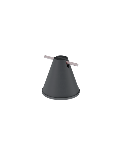 Держатель пластиковый для прутка Ø 8-10 мм H100 мм КМ-Профиль (DPP-H100-D8-10) в Петропавловске-Камчатском Монтажные материалы Pintop.ru