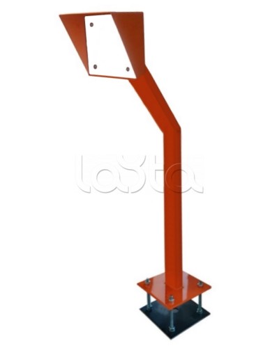Стойка для считывателя Аякс 170х180 мм, черная, Базовая, наклонная в Петропавловске-Камчатском Дополнительное оборудование для СКУД Pintop.ru