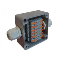 Коробка пылевлагонепроницаемая клеммная G366 А Wago АЯКС IP66/IP65, 82x80x55 Магнито-контакт