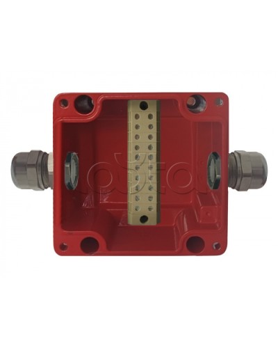 Коробка соединительная Магнито-контакт МКС 2ВК «МОРОЗ» IP66/IP68 цвет красный в Петропавловске-Камчатском Распределительные коробки Pintop.ru