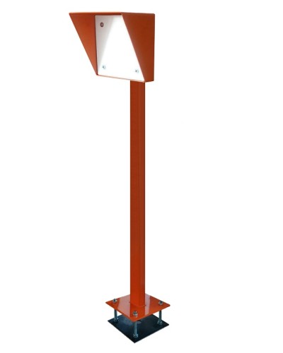 Стойка для считывателя Аякс 170х180 мм, оранжевая, Базовая, прямая в Петропавловске-Камчатском Дополнительное оборудование для СКУД Pintop.ru