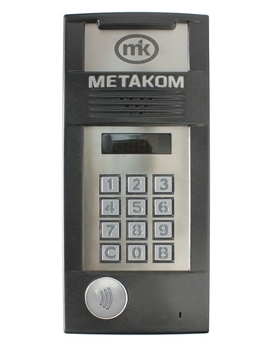 Блок вызова видеодомофона Метаком MК2018-MFСV в Петропавловске-Камчатском Блоки вызова многоабонентные Pintop.ru