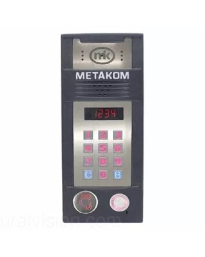 Многоабонентый антивандальный блок вызова со встроенной видеокамерой Метаком MК2018-RFMFV в Петропавловске-Камчатском Блоки вызова многоабонентные Pintop.ru