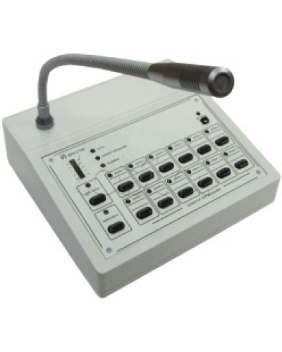 Пульт диктора трансляционный Омега Саунд Omega SP4-C12 в Петропавловске-Камчатском Аксессуары для СОУЭ Pintop.ru