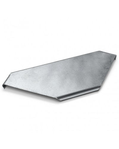 Крышка плоского угла 45° 600x15 (0,8) ПожТехКабель (550-029) в Петропавловске-Камчатском Аксессуары для лотков Pintop.ru