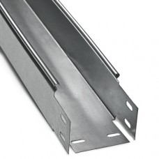 Лоток неперфорированный PTK-Line ЛМНО 300x100 (1,0) 3м ПожТехКабель (536-044)