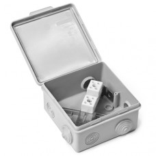 Коробка монтажная огнестойкая пластиковая герметичная КМОПГ IP54, 4 контакта для кабеля до 2,5мм2(4к х 2,5 мм) ПожТехКабель 071-003