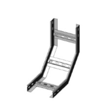 Угол вертикальный внутренний 90° 600х100 (1,2) для лестничного лотка ПожТехКабель (650-923)